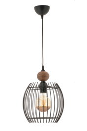 Opviq Lillian Wood Negro y Natural